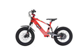 Revvi 16" XL electric bike in red, side view