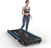 Treadmill, Electric Walking Machine Bluetooth Built-in Speakers, Ultra Thin