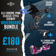 6.5 Hoverboard + Novi hoverkart + Raider Addon Bundle Deal