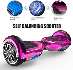 6.5 Chrome Pink Classic Style segway hoverboard