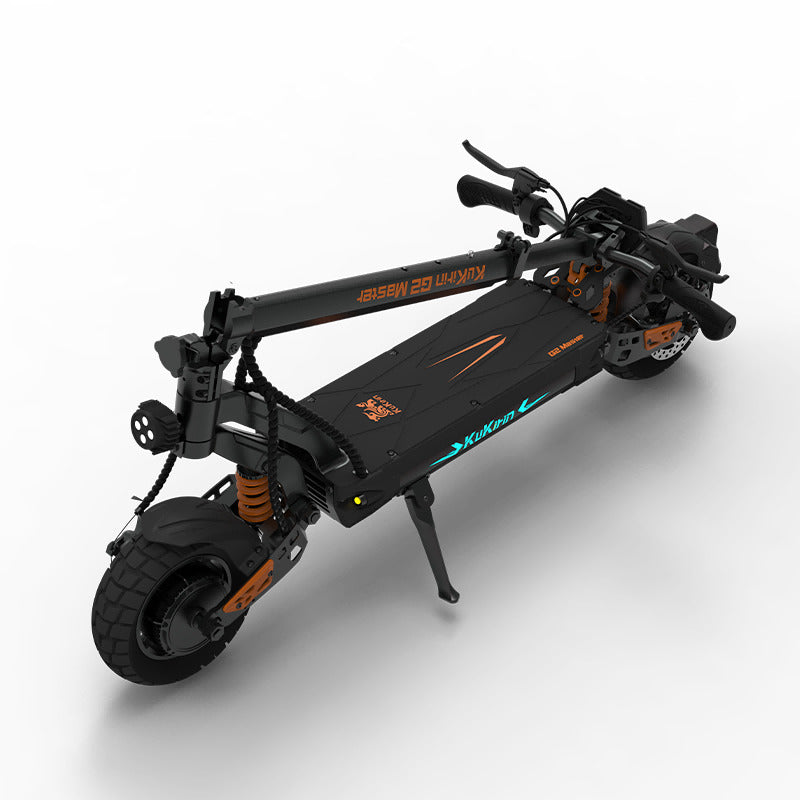 Kukirin G2 master electric scooter front fold view