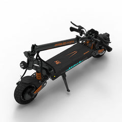 Kukirin G2 master electric scooter front fold view