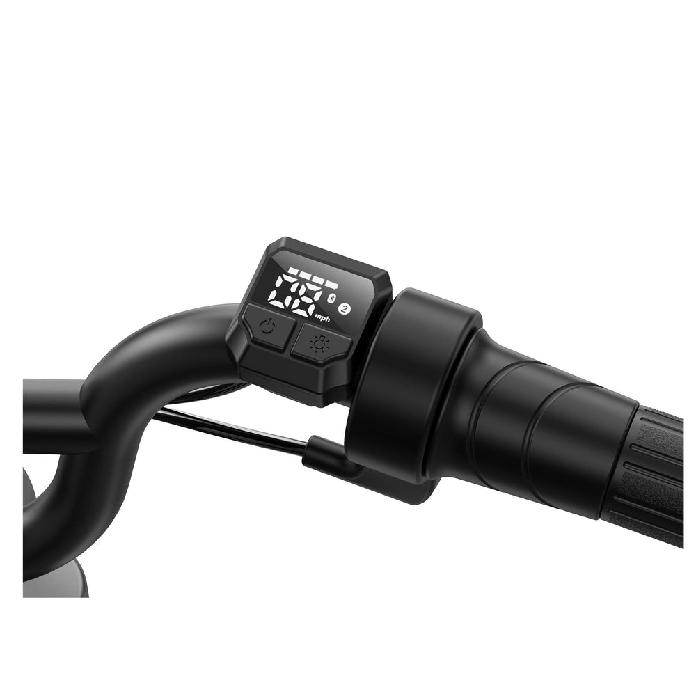 Three speed modes. You set the pace.