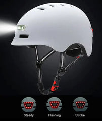 LED Scooter/Cycling Helmet