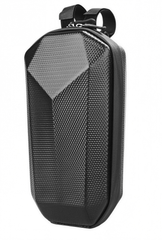 Hard-shell electric scooter bag with carry loops