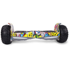 8.5 Hip Hop All Terrain Hummer Hoverboard Board hiphop + Bluetooth Speaker