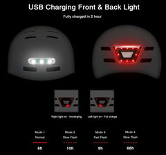 LED Scooter/Cycling Helmet