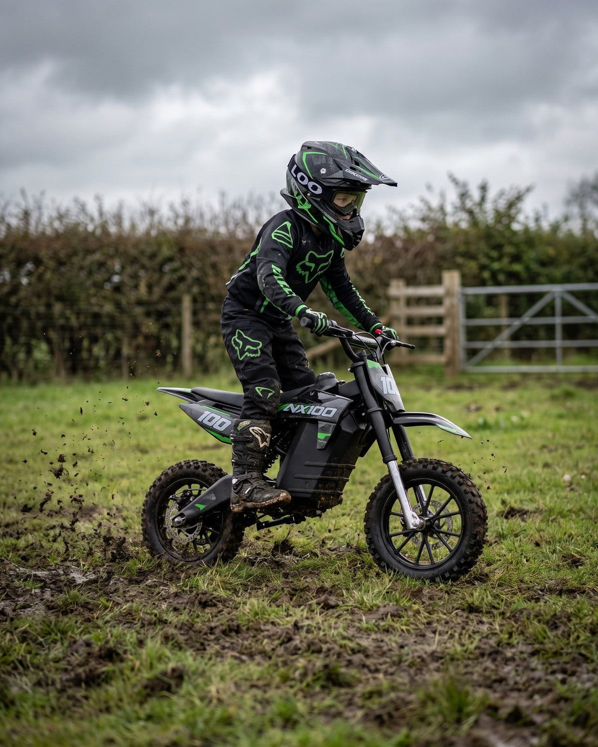 Gorilla Karts menu: electric dirt bikes