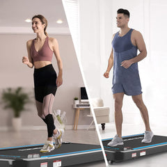 Treadmill, Electric Walking Machine Bluetooth Built-in Speakers, Ultra Thin