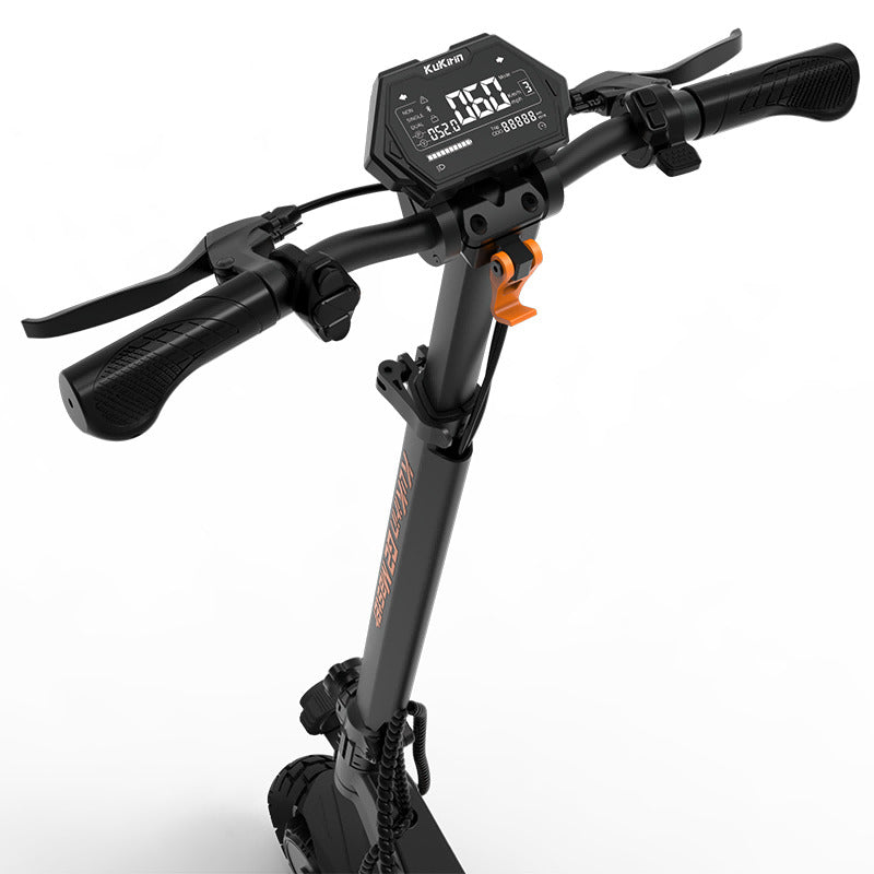 Kukirin G2 master electric scooter display view