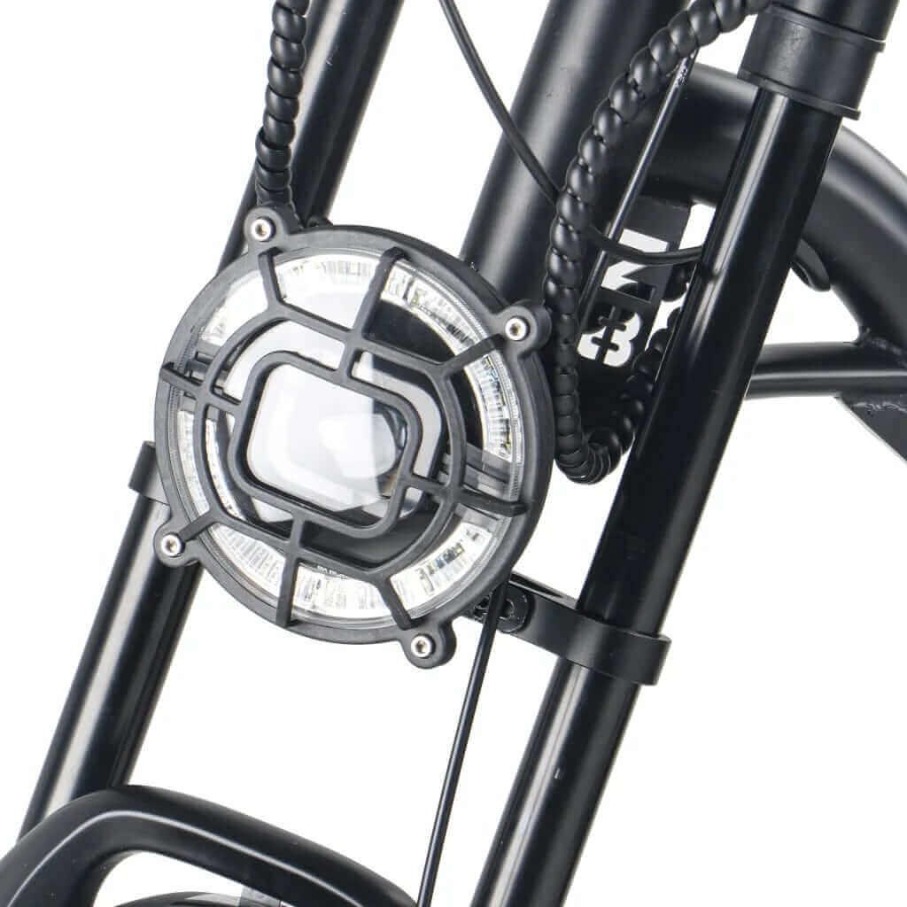 Novi z8 electric bike front light view