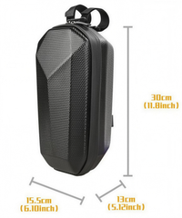 Scooter bag dimensions: 30cm tall, 15.5cm wide, 13cm deep