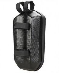 Side of the scooter bag showing the mounting straps