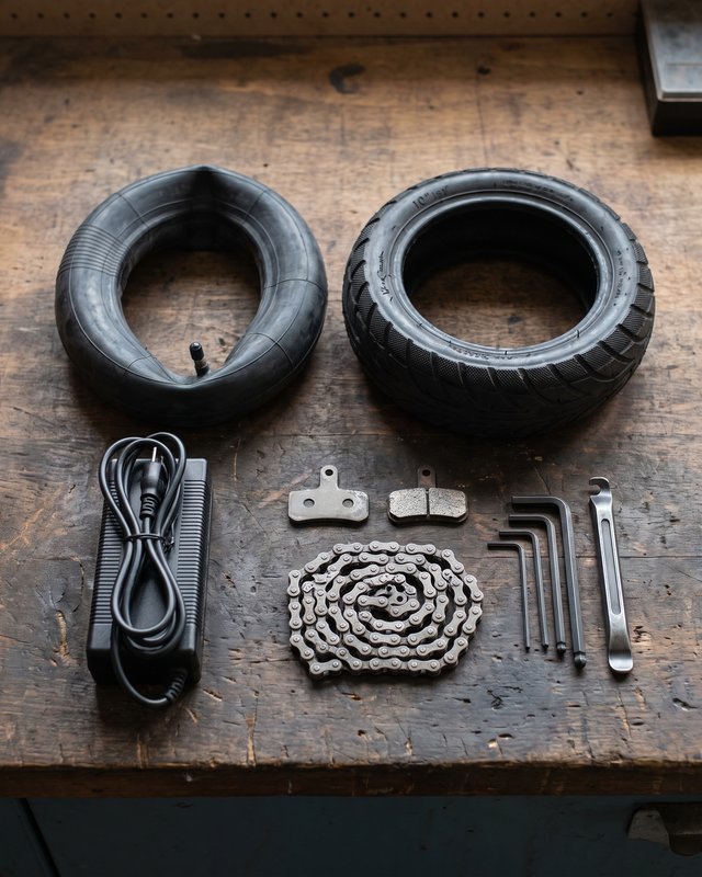 Gorilla Karts menu: parts spares